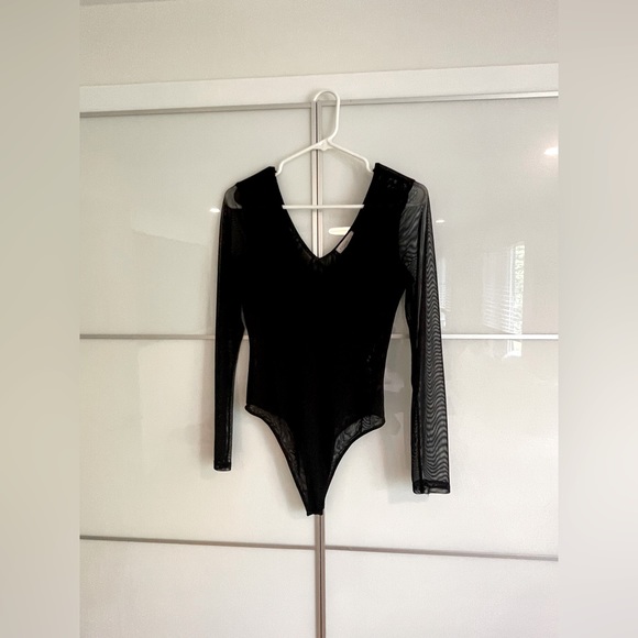 Black sheer Bodysuit - Picture 1 of 3